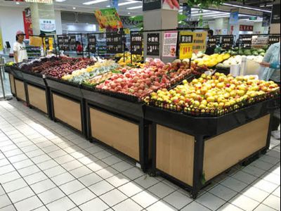 点击查看详细信息<br>标题：果蔬架-81  铁木结合 阅读次数：1448