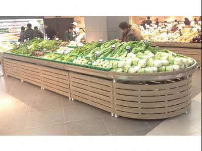 点击查看详细信息<br>标题：果蔬架-65 铁木结合 阅读次数：1259