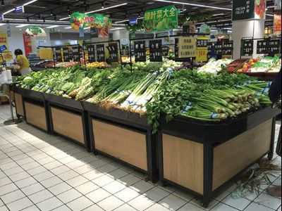 点击查看详细信息<br>标题：果蔬架-23  铁木结合 阅读次数：2290