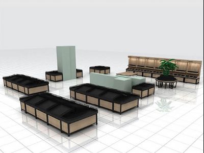 点击查看详细信息<br>标题：果蔬架-32  铁木结合 阅读次数：1231