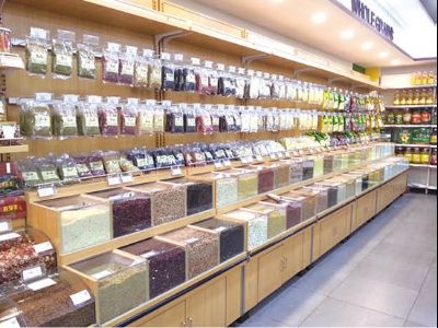 点击查看详细信息<br>标题：粮油展架-02 三聚氰胺板 阅读次数：2216